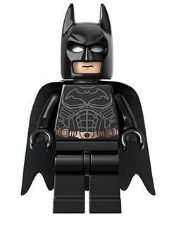 LEGO Minifigure-Batman - Black Suit with Copper Belt, Type 2 Cowl-Super Heroes / Batman II-sh132-Creative Brick Builders